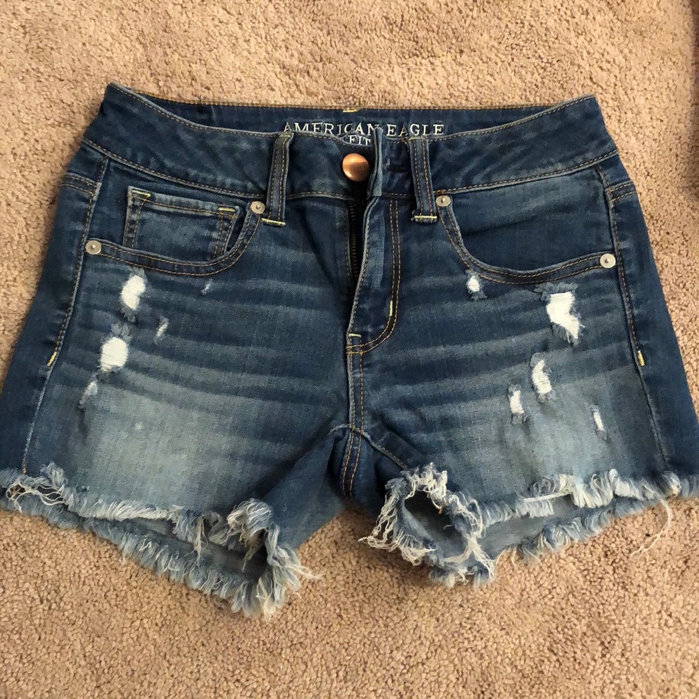 American Eagle Midi Shorts!